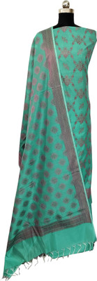 Naveera Cotton Silk Self Design Salwar Suit Material