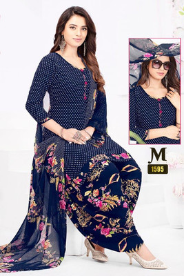 Classy Foreiver Chiffon Printed Salwar Suit Material