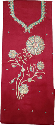 Vrinde Wool Embroidered Salwar Suit Material