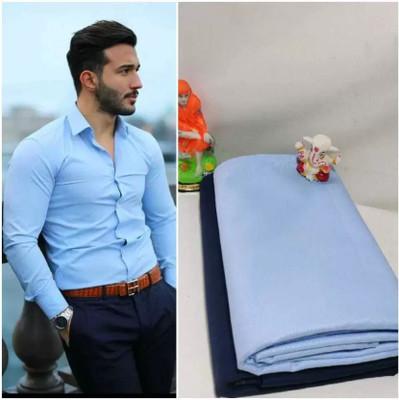 NILKHANTHFABRIC Polycotton Striped Shirt & Trouser Fabric