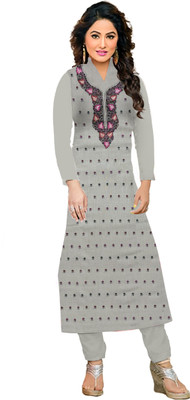 Amrit Trading Co Wool Embroidered Salwar Suit Material