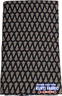 KRISHIV HANDICRAFT Pure Cotton Printed Kurta Fabric