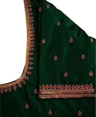 SAINAGARMENTS Art Silk Embellished Blouse Material