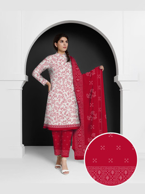 FlexFeb Viscose Rayon Printed Salwar Suit Material