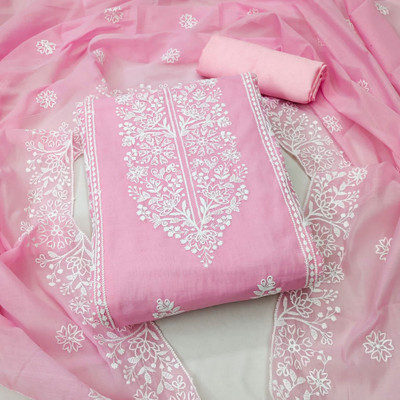 Peachmode Modal Embroidered Salwar Suit Material