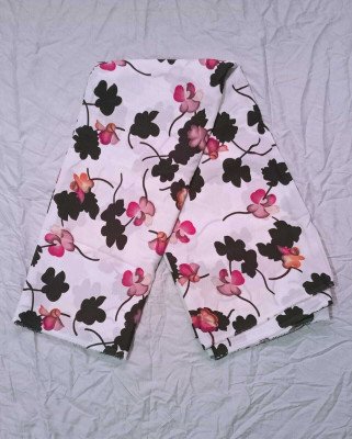 HouseOfCommon Crepe Self Design Multipurpose Running Fabric