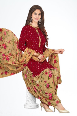 BHUMIKA CREATION Crepe Paisley Salwar Suit Material
