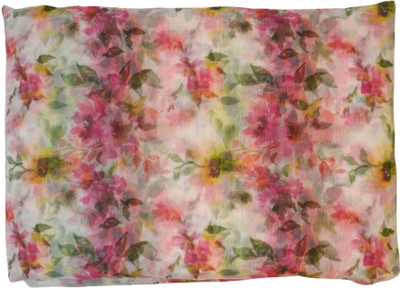 SAP STYLE Organza Printed Multi-purpose Fabric