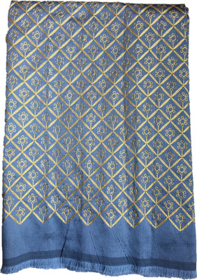 Shantuba textiles Silk Blend Embroidered Blouse Material