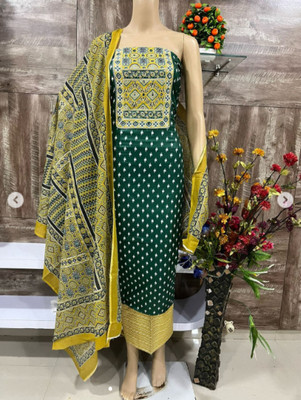 Meghdoot Textiles Pure Cotton Printed Salwar Suit Material