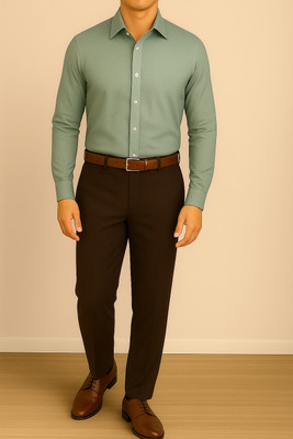 KUNDAN SULZ GWALIOR Polycotton Solid Shirt & Trouser Fabric