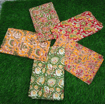 adityan design Pure Cotton Printed Blouse Material