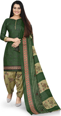 Rajnandini Cotton Blend Printed Salwar Suit Material