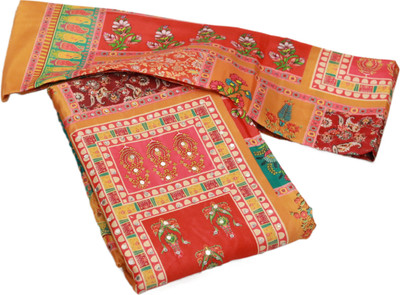 Bridal Cotton Blend Floral Print Salwar Suit Material