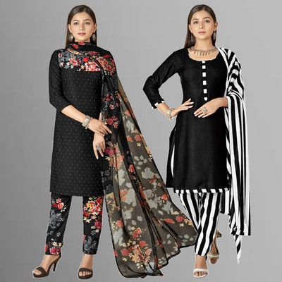 Kashvi Crepe Printed Salwar Suit Material