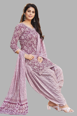 SHREE JEENMATA COLLECTION Pure Cotton Printed Salwar Suit Material