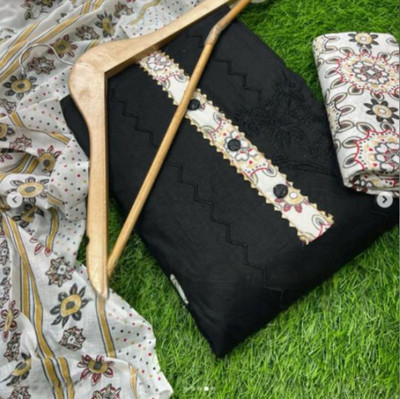 krishna boutique Pure Cotton Printed Salwar Suit Material