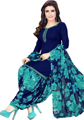 Wonder Weave Crepe Printed Salwar Suit Material