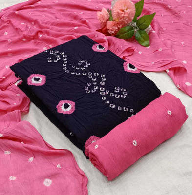 het designer studio Georgette Printed Kurta & Churidar Material