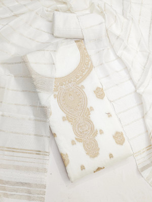 Nayanthara Trends Jacquard Solid Salwar Suit Material
