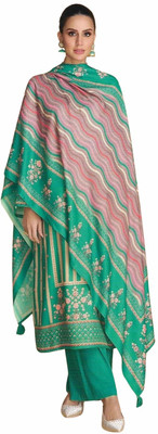 Soul Essence Wool Printed Kurta & Palazzo Material