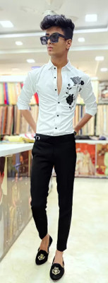 GIRIRAJ Cotton Blend Printed Shirt & Trouser Fabric