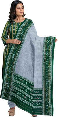 KALPRA FASHION Pure Cotton Embroidered Salwar Suit Material