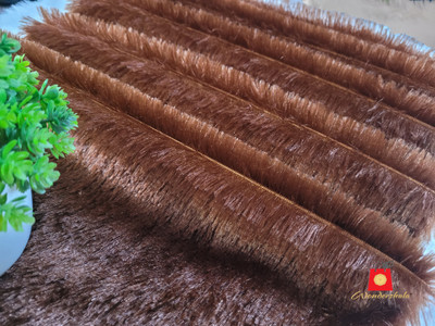 Wondershala Velvet Self Design Multi-purpose Fabric