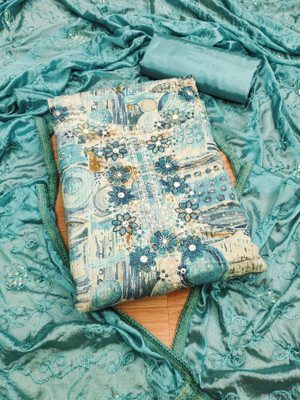 PANZORA Pure Cotton Printed Salwar Suit Material