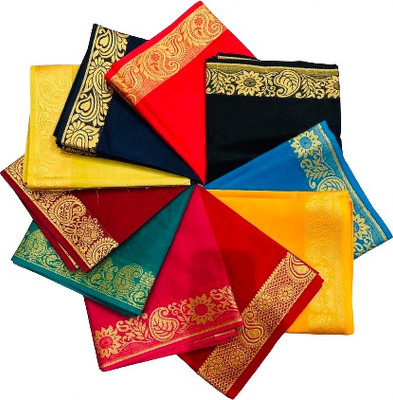 Balaji Creation Cotton Blend Self Design Blouse Material