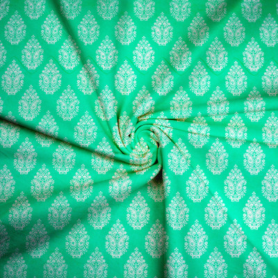 RJF Pure Cotton Printed Kurta Fabric