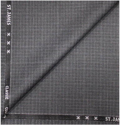 J Hampstead Viscose Rayon Checkered Trouser Fabric