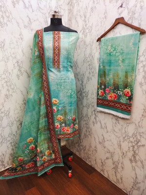 VERCO Muslin Printed Salwar Suit Material