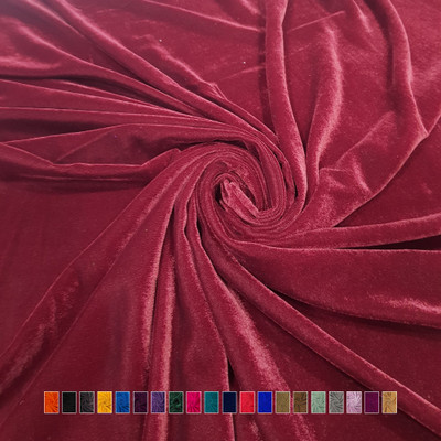 Seg Velvet Solid Multi-purpose Fabric