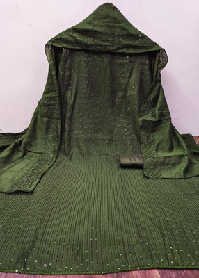 krishiv enterprise Cotton Blend Embellished Kurta & Churidar Material