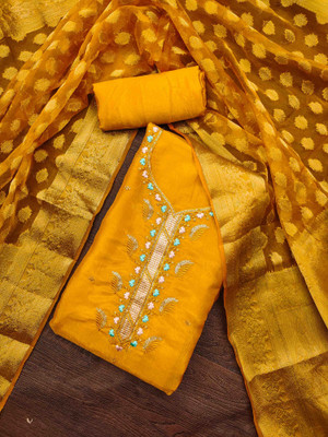 Divastri Chiffon Embroidered Salwar Suit Material