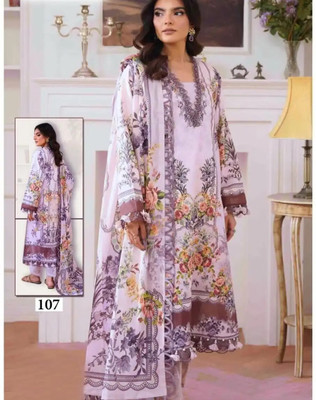The ASAR Pure Cotton Floral Print, Printed Salwar Suit Material