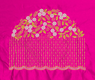 TRAVOXA Cotton Silk Solid Blouse Material