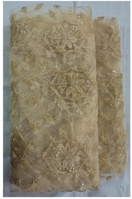 Nasimdress Net/Lace Floral Print Multi-purpose Fabric