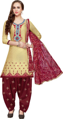 ShopGlobal Pure Cotton Printed Salwar Suit Material
