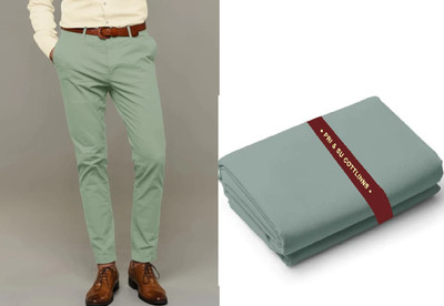 Pri & Su CottLinns Viscose Rayon Self Design Trouser Fabric