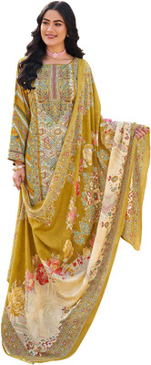 The Jazzbaat Pure Cotton Embroidered Salwar Suit Material