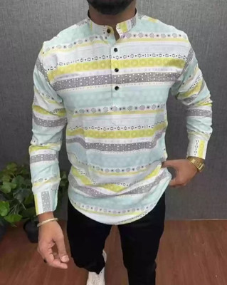 Jay Khodiyar Fashion Polycotton Printed Shirt & Trouser Fabric