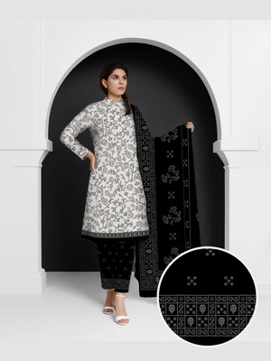 FlexFeb Viscose Rayon Printed Salwar Suit Material