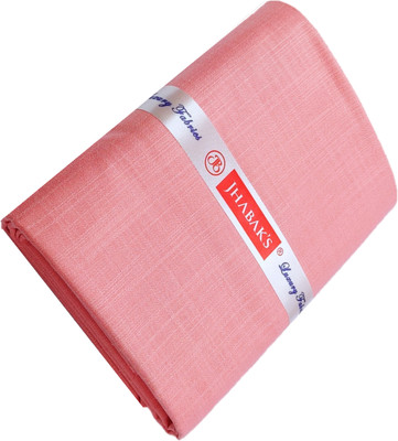 JHABAK'S Cotton Blend Solid Shirt Fabric