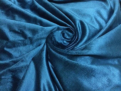 Hometail Velvet Solid Multi-purpose Fabric