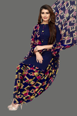 the Caoimhe Crepe Printed Salwar Suit Material