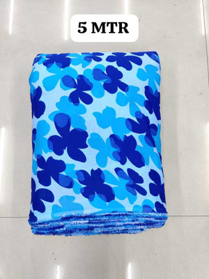 UNIQUE ENTERPRISE Crepe Solid, Printed Kurta Fabric