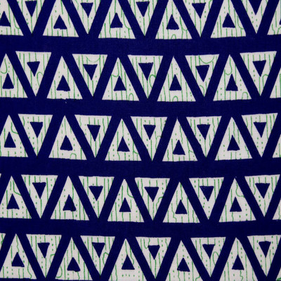 RJF Pure Cotton Geometric Print Kurta Fabric