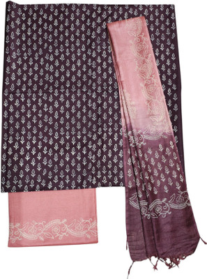 Ivikta Pure Silk Printed Salwar Suit Material